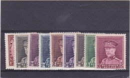 COB 317/24 Koning Albert I-Roi Albert I 1931 MH-met Scharnier-neuf Avec Charniere - Unused Stamps
