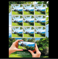 SEPAC - Main Tourist Attractions “Vaduz Castle” Full Sheet Liechtenstein 2024 - Blocks & Sheetlets & Panes