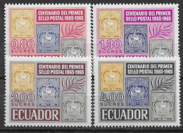 ECUADOR 1965 YT 744-47 ** - Equateur