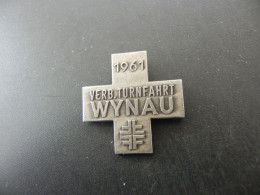 Old Badge Schweiz Suisse Svizzera Switzerland - Turnkreuz Wynau 1961 - Unclassified
