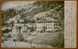 HOTEL KALUSEN - UNTERSCHACHEN - SWISS - URI - VERSENDET IM 1903 - Unterschächen