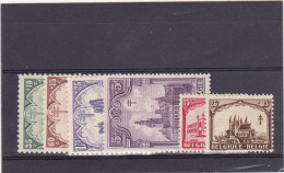 COB 267/72 Kathedralen-Les Cathédrales 1928 MH-met Scharnier-neuf Avec Charniere - Ungebraucht