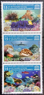 New Caledonia 2023, 15 Years Of New Caleodnians Subscription Tto UNESCO List, MNH Stamp Strips - Ungebraucht