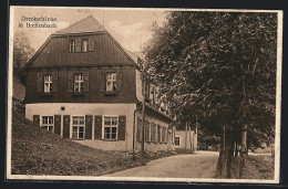 AK Breitenbach, Strassenpartie Am Gasthaus Dreckschänke  - Tchéquie