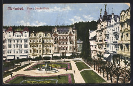 AK Marienbad, Franz Josefs-Platz  - Tchéquie