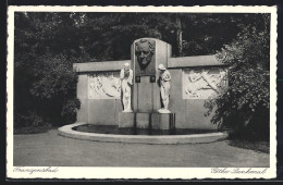 AK Franzensbad, Goethe-Denkmal  - Tchéquie