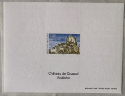 France 1998 Epreuve De Luxe Chateau De Crussol YT 3169 Neuf ** - Luxury Proofs