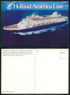BARCOS SHIP BATEAU PAQUEBOT STEAMER [ BARCOS # 05003 ] - HOLLAND AMERICA LINE  MS MAASDAM - Steamers
