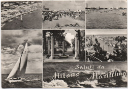 1959 Milano Marittima 2 Cartoline - Ravenna