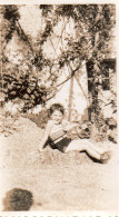 Photographie Photo Vintage Snapshot Enfant Short Maillot De Bain - Anonymous Persons