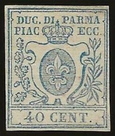 Parma      .  Yvert    .  11  (2 Scans)    .   '57- '59    .     (*)      .    Mint Without Gum - Parma