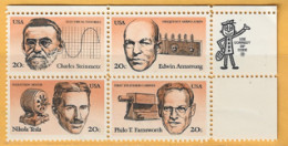 Timbre USA N° 1497/00 Inventeurs - Unused Stamps