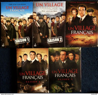 Un Village Français - Coffret Intégrale - Saisons 1 à 5 / 18 DVD / 48 épisodes . - Polizieschi
