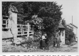 Photographie Photo Vintage Snapshot Parmain 95 Val D'oise - Orte