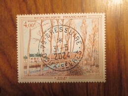 2024 Issu Du Bloc 150 Ans Impressionnisme Sisley Salon Paris PHILEX Oblitéré Cachet Rond 31/05/2024 - Used Stamps