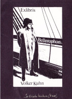 Exlibris Volker Kuhn, Jo Erich Kuhn - Bookplates