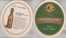 5004414 Bierdeckel Oval - Aktien-Brauerei, Kaufbeuren - Beer Mats