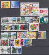Année 1998 Complète Oblitérée 38 Valeurs Sans Le Bloc Feuillet - Used Stamps