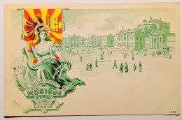 SUISSE - GENEVE CONCOURS INTERNATIONALE DE MUSIQUE 1909 - Genève
