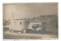 Charles Louvet Carte Photo Inventeur Constructeur Joinville Le Pont ,la Madeleine Nord , Nice 337 Promenade Des Anglais - Joinville Le Pont