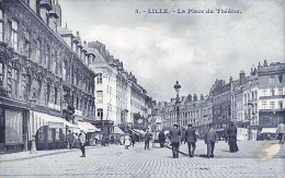 59 - LILLE - La Place Du Theatre - Lille