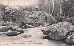 19 - TARNAC - La Vienne Et Le Rocher De Saint Saliere - 1920 - Autres & Non Classés