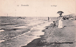 14 - TROUVILLE - La Plage - 1905 - Trouville
