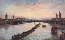 75 - PARIS  - Pont Alexandre III - Illustrateur Raphael Tuck - Parfait Etat - Brücken