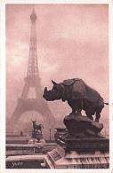 75 - PARIS En Flanant - La Tour Eiffel Vue Des Jardins Du Trocadero - District 08