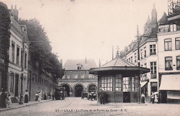 59 - LILLE - La Place Et La Porte De Gand - 1907 - Lille