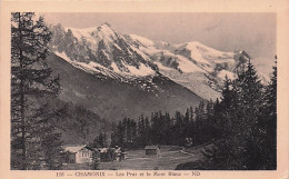 74 - CHAMONIX - Les Praz Et Le Mont Blanc - Chamonix-Mont-Blanc