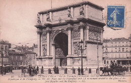 13 - MARSEILLE - La Place D'Aix Et L'arc De Triomphe - Zonder Classificatie