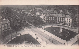 37 - TOURS - La Place Du Palais De Justice - Tours