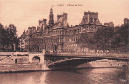 75 - PARIS - L'hotel De Ville - Andere Monumenten, Gebouwen