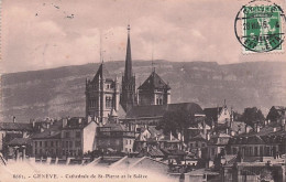 GENEVE - Cathedrale De St Pierre Et Le Saleve - Sonstige & Ohne Zuordnung