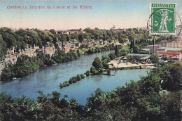 GENEVE - La Jonction De L'Arve Et Du Rhone - Other & Unclassified