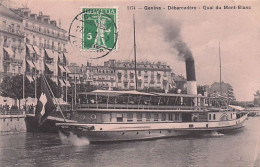 GENEVE - Debarcadere - Quai Du Mont Blanc - Otros & Sin Clasificación