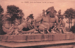 75 - PARIS - Jardin Des Tuileries - Le Nil Par Dourdy - Statues