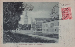 Novara -  Largo Bellini E Cupola Di S Gaudenzio - 1900 - Novara