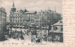 FRANKFURT Am  MAIN - Blick Nach Dem Rossmarkt - 1901 - Frankfurt A. Main