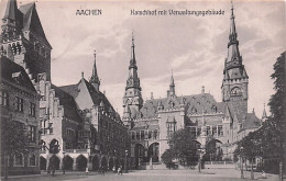 AACHEN - Katschhof Mit Verwaltungsgebaude - 1907 - Aken