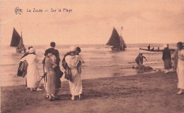 KNOKKE - KNOCKE Le ZOUTE-  Sur La Plage - Knokke