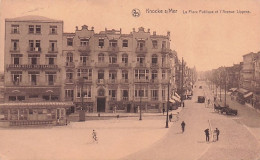 KNOKKE - KNOCKE / MER-  La Place Publique Et L'avenue Lippens - Knokke