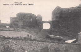 BOUILLON -  Le Chateau  - Les 2 Ponts Levis Vus De L'abattoir - Bouillon