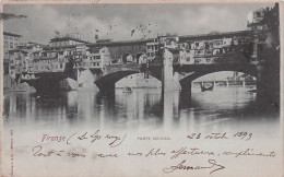 FIRENZE - Ponte Vecchio - 1899 - Firenze