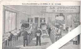 75 Paris IX, Rue Lafayette, Rue Cadet, Atelier De Photogravure Du Journal, D09.143 - Paris (09)