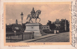 St Johann Saarbrucken - Kaiser Wilhem - Denkmal - 1907 - Saarbrücken