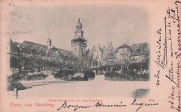 Gruss Vom NEROBERG  - Hotel Restaurant Auf Dem Neroberg - 1905 - Wiesbaden