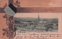 57 - Gruss Aus Metz - Theaterplatz  - 1903 - Metz