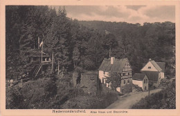 NIEDERMANDERSCHEID - Altes Haus Und Blockhutte - Manderscheid